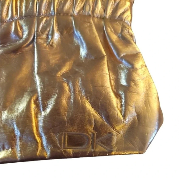 Donna Karan Gold Cosmetics Bag - Picture 1 of 4
